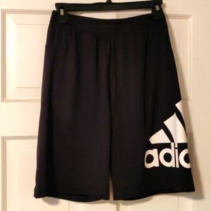 adidas black shorts boys/youth size L